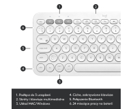 Logitech K380 biały - 645459 - zdjęcie 9